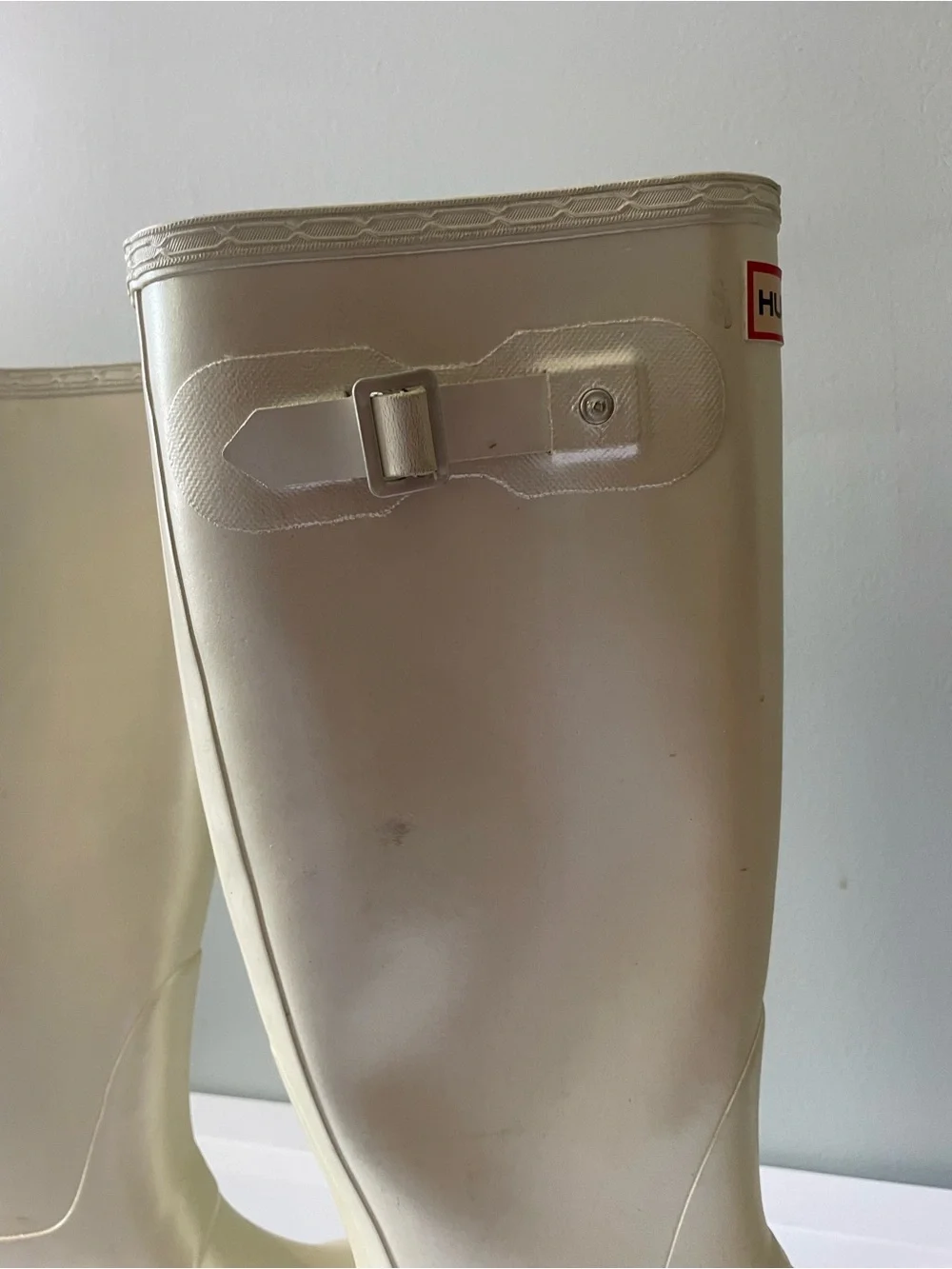 Hunter Orginial Gloss Rainboots - Pearl